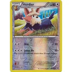 Herdier 109/146 Reverse Holo XY Base Pokemon Card NM - Image 1