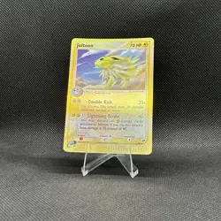 (NM) Jolteon #6/100 Reverse Holofoil Rare EX Sandstorm Vintage Pokemon Card - Image 3