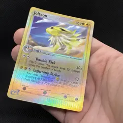 (NM) Jolteon #6/100 Reverse Holofoil Rare EX Sandstorm Vintage Pokemon Card - Image 4