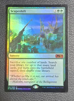 Scapeshift Core Set 2019 Foil LP MTG Magic Card - Image 1