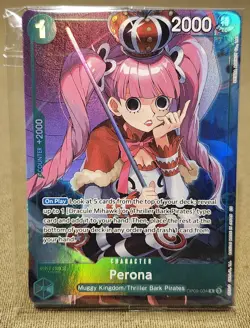 Perona (Illustration Box Vol.4) OP09-034 One Piece Promotion Cards FOIL - Image 1
