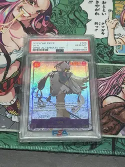 Uta SEC OP02-120 Englidh One Piece Card Game Paramount War Alt Art - Image 2