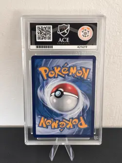 Pokemon TCG Pikachu Card S.Chinese Horizons Gem Pack Promo 004/SVP ACE 10 Gem - Image 2