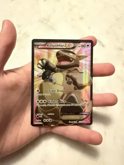 Pokemon TCG Kangaskhan EX Flashfire Full Art Holo Ultra Rare Card 103/106 - Image 1