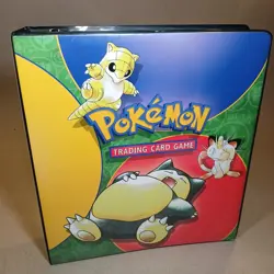 Vintage 1999 Pokemon Trading Card Game Wizards of the Coast 3 Ring Binder - Image 1