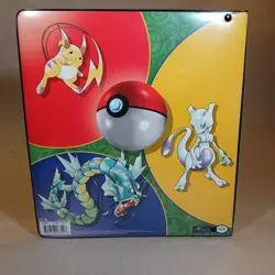Vintage 1999 Pokemon Trading Card Game Wizards of the Coast 3 Ring Binder - Image 4