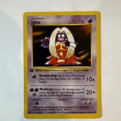 Pokemon Jynx 31/102 1st Edition Shadowless Base Set Card - Image 2