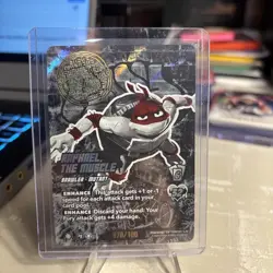 Universe Raphael The Muscle Super Rare 78/100 Teenage Mutant Ninja Turtles Card - Image 1