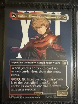 Joshua, Phoenix's Dominant (Borderless) Final Fantasy Regular - Image 1