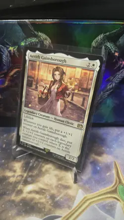 #0004 - Aerith Gainsborough - Final Fantasy - MTG - NON-FOIL - Image 2