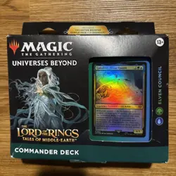 Magic the Gathering MTG Lord of the Rings LOTR - Elven Council - Commander Deck 195166205052 - Image 1