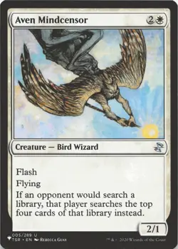 Aven Mindcensor U The List Reprints 005/289 NM - Image 1