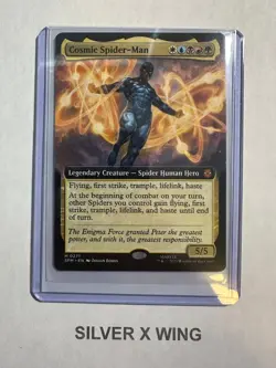 Cosmic Spider-Man (Extended Art) x1, MTG, Marvel's Spider-Man, SPM, NM - Image 1