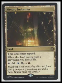 MTG Oscorp Industries Regular Rare Marvel Spider-Man Universes 2025 - Image 1