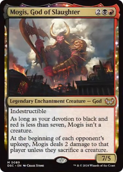 Mogis, God of Slaughter [Duskmourn: House of Horror Commander] Magic MTG - Image 1