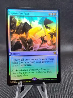 MTG - [FOIL] Raise The Past - Foundations - Image 1