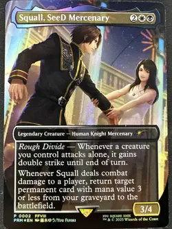 1x Squall, SeeD Mercenary (2) - FOIL PROMO Final Fantasy Standard Showdown MTG U - Image 1