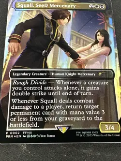 1x Squall, SeeD Mercenary (2) - FOIL PROMO Final Fantasy Standard Showdown MTG U - Image 4
