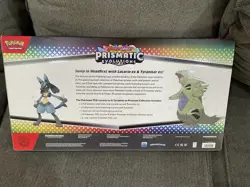 Pokemon Prismatic Evolutions Lucario EX and Tyranitar EX Premium Collection - Image 2