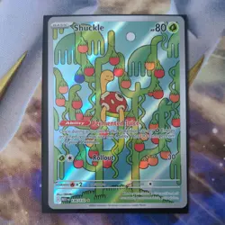 Shuckle 136/132 Pokemon Mega Evolution Illustration Rare NM - Image 3