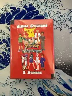 2022 Pokemon Indigo League Stickers (Peru) Package (25 Packs) Sealed Fast Ship! - Image 1