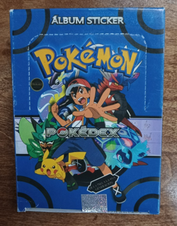 2024 Peru Pokemon Blue Vol 3 Pokedex Sticker Booster Sealed Flash Editon 25 Pack - Image 1