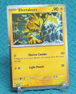 Electabuzz 125/165 Cosmos Holo Rare Promo Pokemon Scarlet & Violet 151 NM/M - Image 1