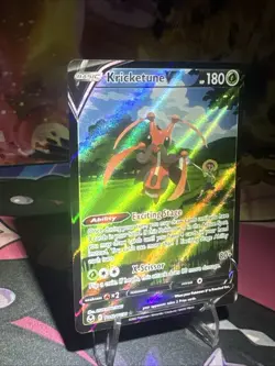 Kricketune V TG12/TG30 Silver Tempest Trainer Gallery Ultra Rare Pokemon NM Holo - Image 3