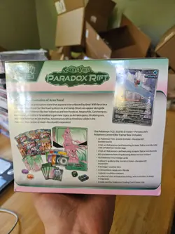 Pokemon PARADOX RIFT IRON VALIANT POKEMON CENTER ELITE TRAINER BOX ETB SEALED - Image 3