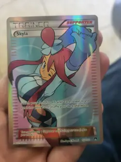 Skyla Trainer XY Breakthrough Full Art 122/122 Ultra Rare Pokemon TCG LP/MP - Image 1