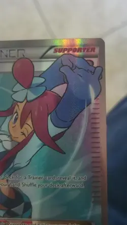 Skyla Trainer XY Breakthrough Full Art 122/122 Ultra Rare Pokemon TCG LP/MP - Image 2