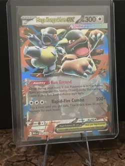Mega Kangaskhan ex 104/132 Double Rare Holo Mega Evolution Pokemon TCG - Image 1