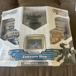 Pokemon TCG 2011 Black & White Zekrom Box - Factory Sealed Box - Image 1