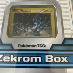 Pokemon TCG 2011 Black & White Zekrom Box - Factory Sealed Box - Image 3