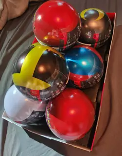 Pokemon TCG Pokeball Tin Lot Of 8 Sealed Tins (B25 x1, C25 x1, D25 x6) - Image 2