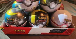 Pokemon TCG Pokeball Tin Lot Of 8 Sealed Tins (B25 x1, C25 x1, D25 x6) - Image 3