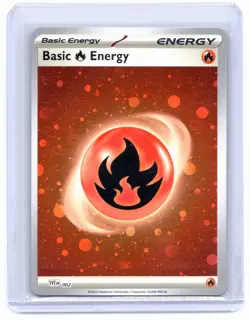 Pokemon TCG - Basic Fire Energy 002 - 151 - Cosmic Holo - Image 1