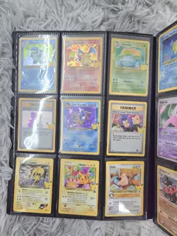 Pokemon 25th Celebrations Master set Complete Official Binder TCG Extra Promos - Image 5