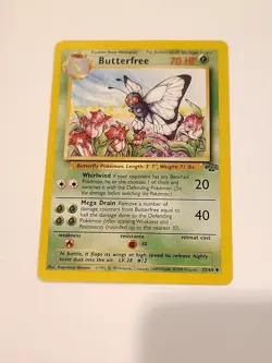 Pokemon - Jungle - Butterfree 33/64 - Uncommon LP - Image 1