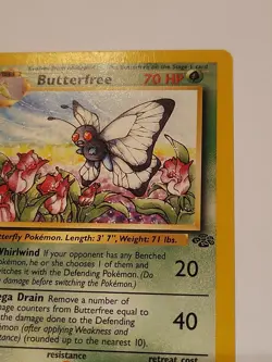 Pokemon - Jungle - Butterfree 33/64 - Uncommon LP - Image 3