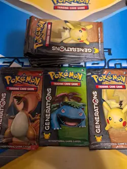 Pokemon TCG Factory Sealed Generations Booster Pack - Image 2