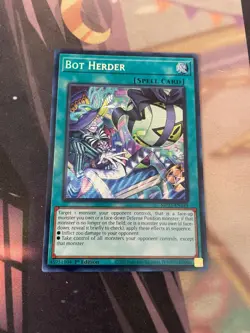 YUGIOH - BOT HERDER - SECRET RARE - MP25 - 1ST ED - NM - Image 1