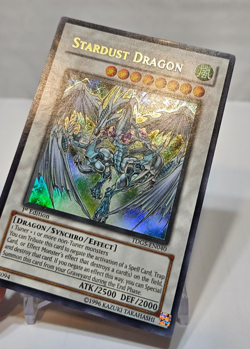 Stardust Dragon TDGS-EN040 Ultra Rare 1st Edition Yugioh 7967 - Image 4