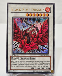 Black Rose Dragon CSOC-EN039 Ultra Rare 1st Edition Yugioh 7970 - Image 1