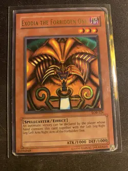 Yugioh - Exodia the Forbidden One - HP Unlimited LOB-124 - Image 1