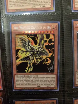 Yugioh: The Winged Dragon Of Ra - TN19-EN009 Prismatic Secret Rare Limited Ed NM - Image 1