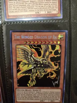 Yugioh: The Winged Dragon Of Ra - TN19-EN009 Prismatic Secret Rare Limited Ed NM - Image 2