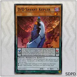 D/D Savant Kepler - SDPD-EN011 - Common 1st Edition Yugioh - Image 1