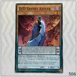 D/D Savant Kepler - DOCS-EN092 - Common 1st Edition Yugioh - Image 1