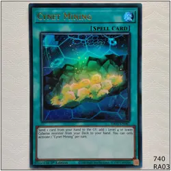 Cynet Mining - RA03-EN067 - Ultra Rare 1st Edition Yugioh - Image 1